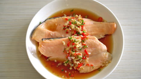 Poached-Trout-or-Salmon-with-Yuzu-Ponzu-Sauce
