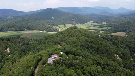 An-aerial-view-of-the-forested-Appalachian-Mountains-in-Eastern-United-States