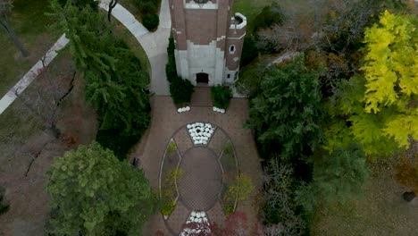 Beaumont-Tower-on-the-campus-of-Michigan-State-University-Aerial-Tilt-Up