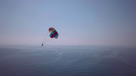 Aerial-view-of-Parasailing