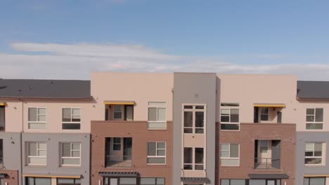 Aerial-view-of-apartment-building-in-Denver-Colorado