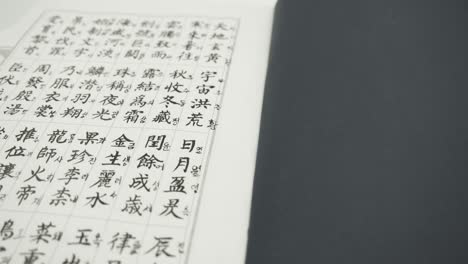 Klassiker-Mit-Tausend-Zeichen---Chinesisches-Gedicht---Buchumschlag-Mit-Text-Mit-Tausend-Zeichen,-üben-Sie-Chinesisch-Nach-Buch