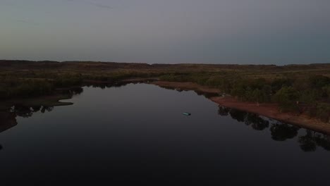 Dawn-Footage-of-a-Still-Lake-in-the-Australian-Outback