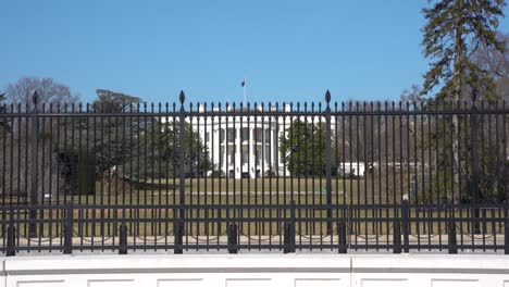 A-straight-on-shot-of-the-White-House