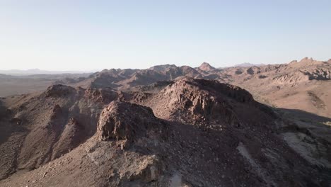 Cordillera-Del-Desierto-En-Yuma,-Arizona