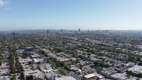 Wide-dolly-aerial-shot-of-Wilshire-Blvd