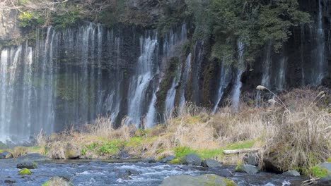 Shiraito-Waterfall-Japan-In-Spring-Time