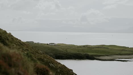 Countryside-seaside-scenery-in-Donegal,-Ireland