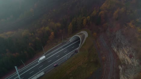 Hrebec-Tunnel-In-Moravska-Trebova-In-Der-Tschechischen-Republik