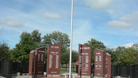Parque-Conmemorativo-De-Veteranos-En-Johnson-City,-Tennesse