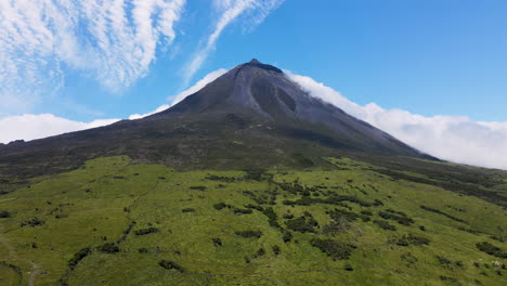 Luftbild-Auf-Der-Insel-Pico,-Azoren