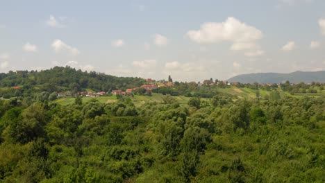 Green-wine-farm-near-Varazdin,-Croatia