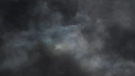Vista-De-Nubes-Negras-Y-Tormenta-Eléctrica-4k