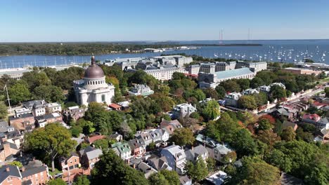 united-state-naval-academy,-annapolis-maryland-aerial
