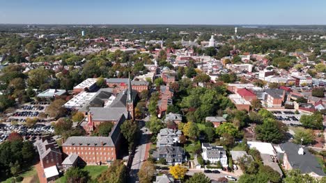annapolis-maryland-aerial-slow-push-in