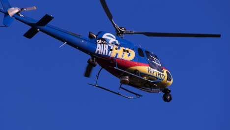 Helicóptero-De-Noticias-Abc-Despegando