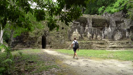The-oldest-Maya-site-in-the-world-located-in-Guatemala,-Tikal