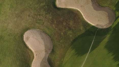 Zenitansicht-Des-Golfplatzes