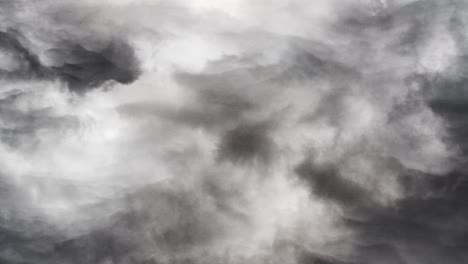 Dunkler-Wolkenhintergrund-Und-Gewitter-Am-Himmel