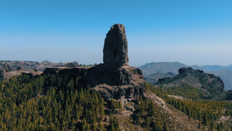fantastic-aera-dolly-shot-out-over-Roque-Nublo-on-the-island-of-Gran-Canaria-on-a-sunny-day