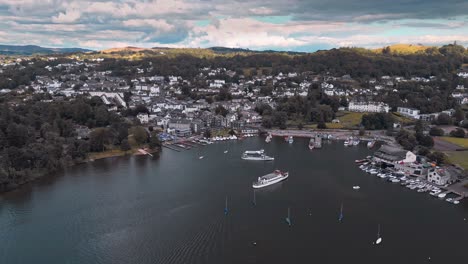 Bowness-on-Windermere-aerial-footage