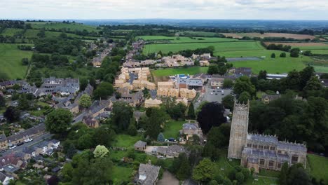 Cotswold-Chipping-Campden-New-House-Church-Aerial-Landscape