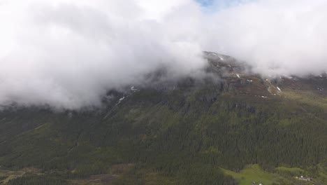 Cloudy-mountain-in-Norwegian-valley