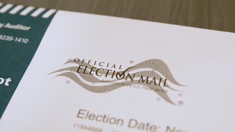Stück-Offizielle-Wahlpost-Für-Eine-Amerikanische-Wahl