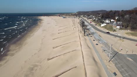 Sand-fences-up-around-the-beach-for-preservation-and-winter-prep