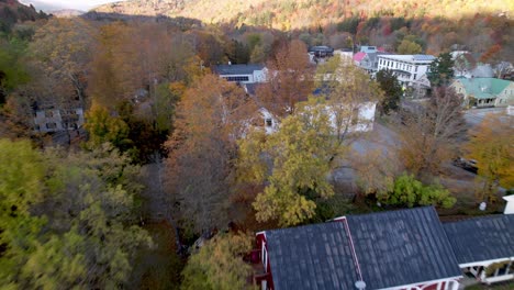 aerial-solar-panels-on-new-england-church-in-rochester-vermont-in-fall