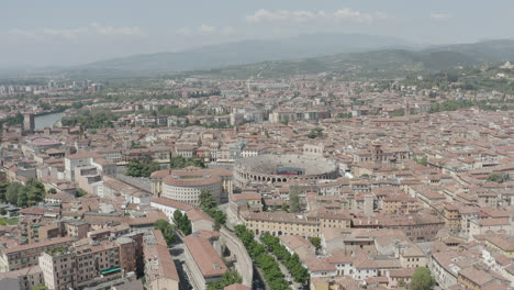 Verona-Drohne-In-4k-Des-Kolosseums-Aufgenommen