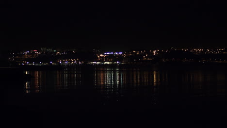 Stadtlichter-Bei-Nacht-Weiter-Blick-über-Die-Stadt
