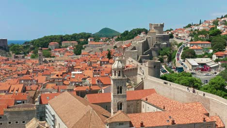 Luftbild-Von-Dubrovnik,-Kroatien