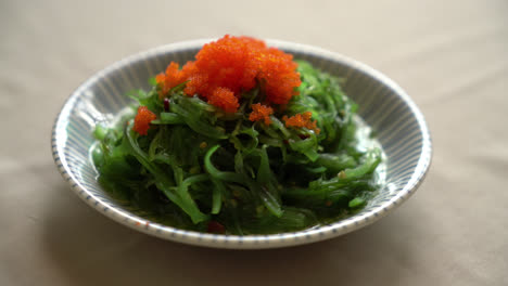 seaweed-salad-with-shrimp-eggs---Japanese-style
