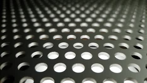 Aluminium-sheet-grill-with-punched-holes-creating-interesting-pattern