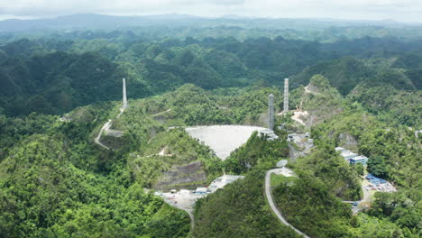 Die-US-amerikanische-National-Science-Foundation-überwacht-Die-Dekonstruktion-Des-Arecibo-Ionosphären-Observatoriums