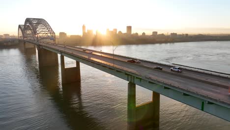 Hernando-de-Soto-bridge-with-downtown-Memphis-Tennessee-skyline