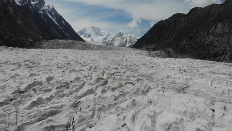 Drone-shot-crossing-a-glacier-in-Pakistan