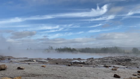 A-steamy-geyser-in-Iceland