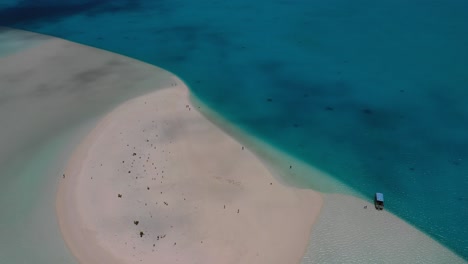 Cook-Inseln---Sandbank-Einer-Fußinsel