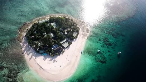Fidschi---Insel-Heben-Mit-Der-Drohne-Ab