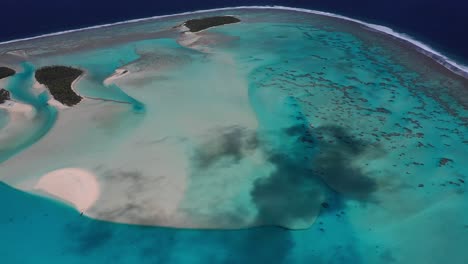 Cook-Islands---One-Foot-Island-pan-video-at-500-meters-altitude