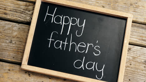 Happy-fathers-day-message-written-on-slate