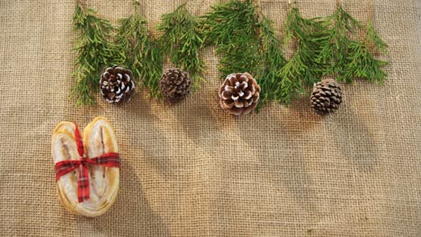 Christmas-decoration-on-a-textile-4k