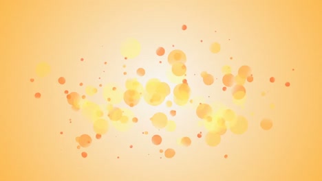 Tropfen-Gelber-Farbe,-Die-Vor-Dem-Hintergrund-Explodieren