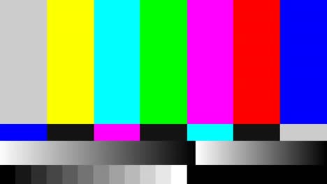 TV-Signalmuster-Zu-Testzwecken