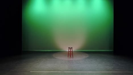 Empty-stool-kept-on-the-stage-4k
