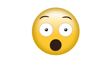 Digital-generated-video-of-shocked-emoji-