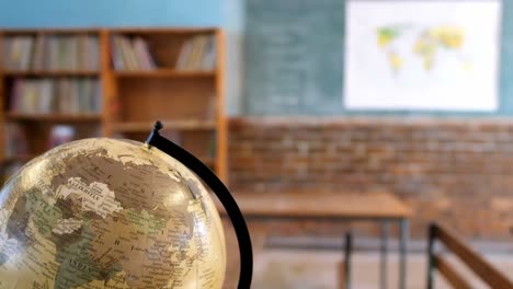 Globe-in-the-classroom-at-school-4k