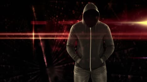 Digital-animation-of-hooded-hacker-standing-4k